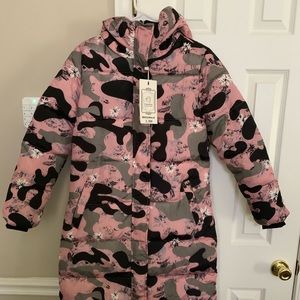 Woman’s new coat